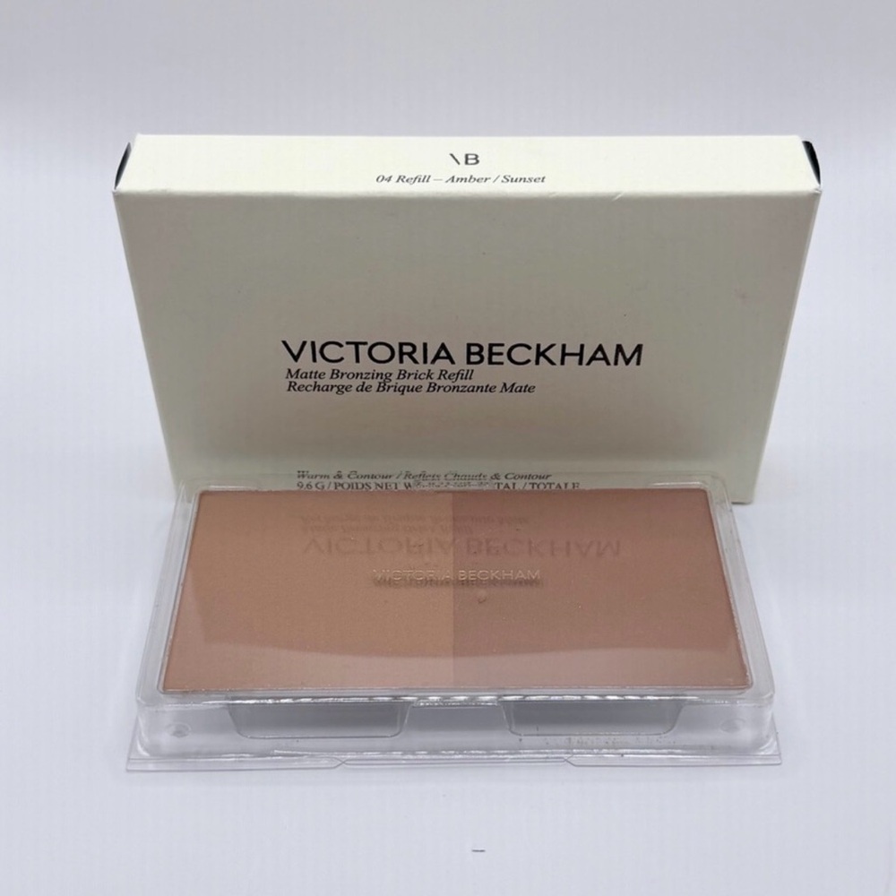 Victoria Beckham Matte Bronzing Brick REFILL 04 Amber Sunset New in Box $47 - Picture 2 of 7